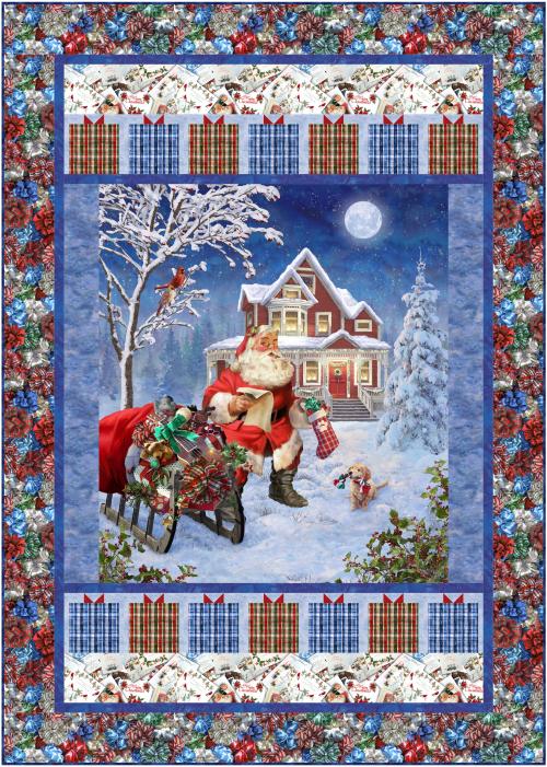 Santa and His Sleigh by 